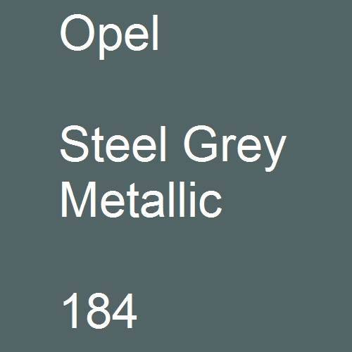 Opel, Steel Grey Metallic, 184.